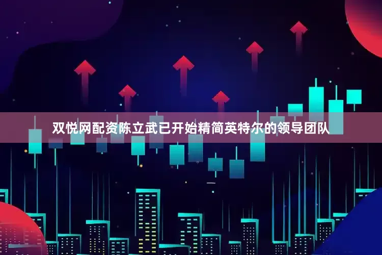 双悦网配资陈立武已开始精简英特尔的领导团队