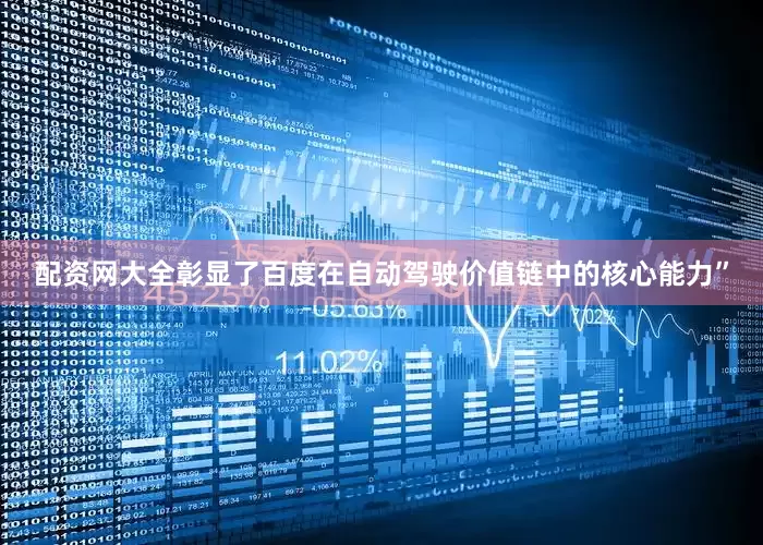 配资网大全彰显了百度在自动驾驶价值链中的核心能力”