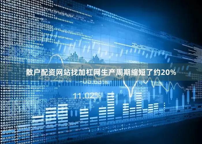 散户配资网站找加杠网生产周期缩短了约20%