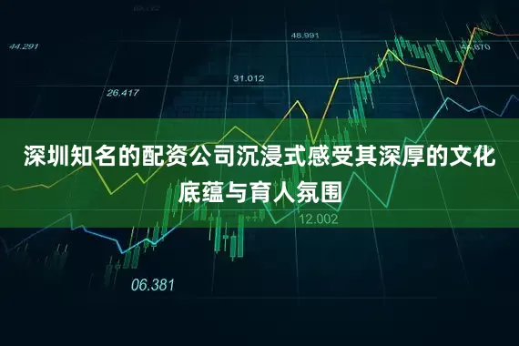 深圳知名的配资公司沉浸式感受其深厚的文化底蕴与育人氛围